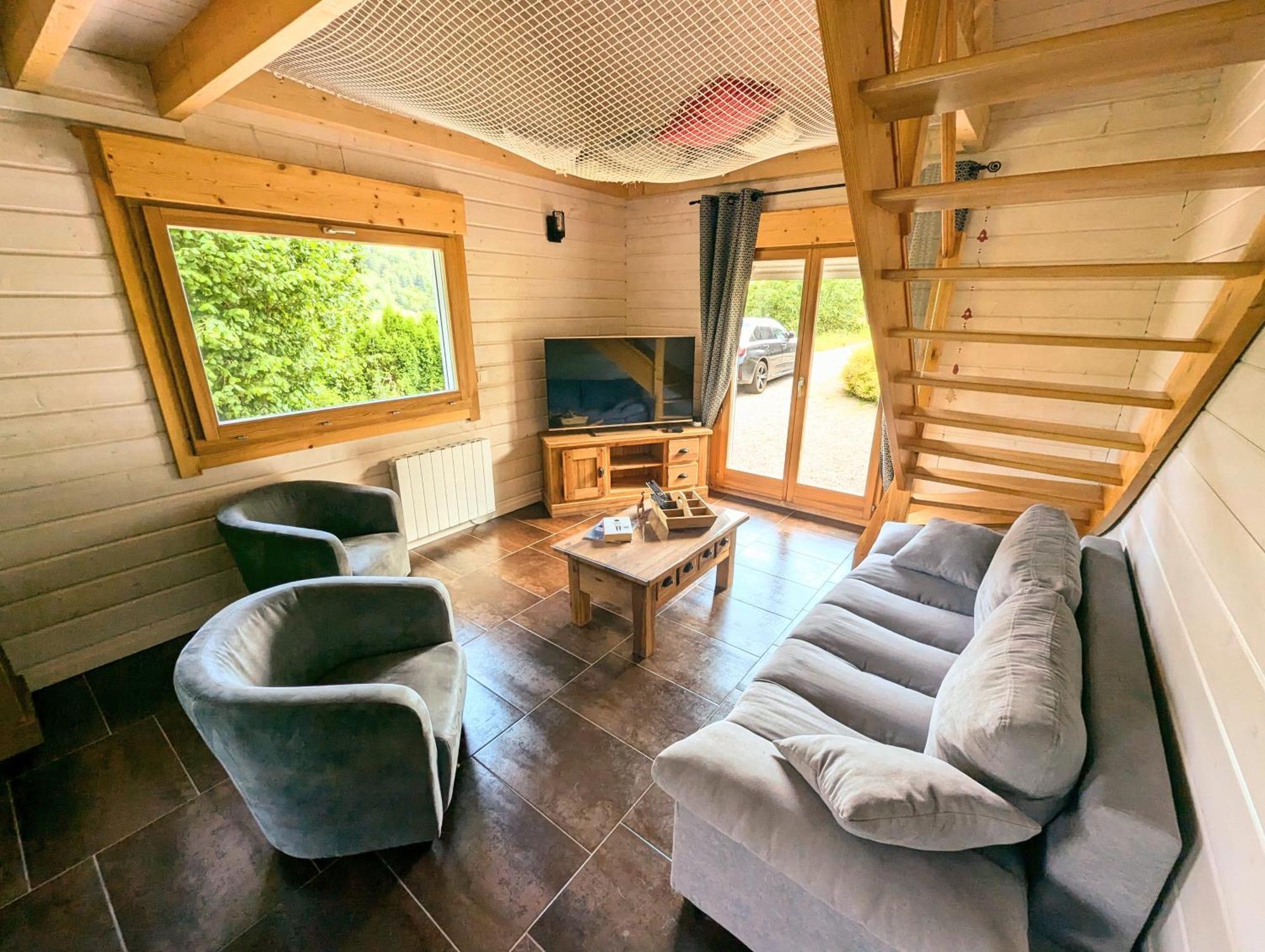 Chalet Sauna Jacuzzi 6 Personnes ラ・ブレス エクステリア 写真