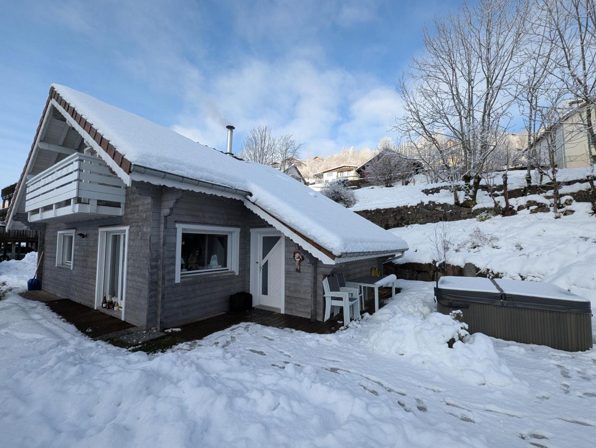 Chalet Sauna Jacuzzi 6 Personnes ラ・ブレス エクステリア 写真