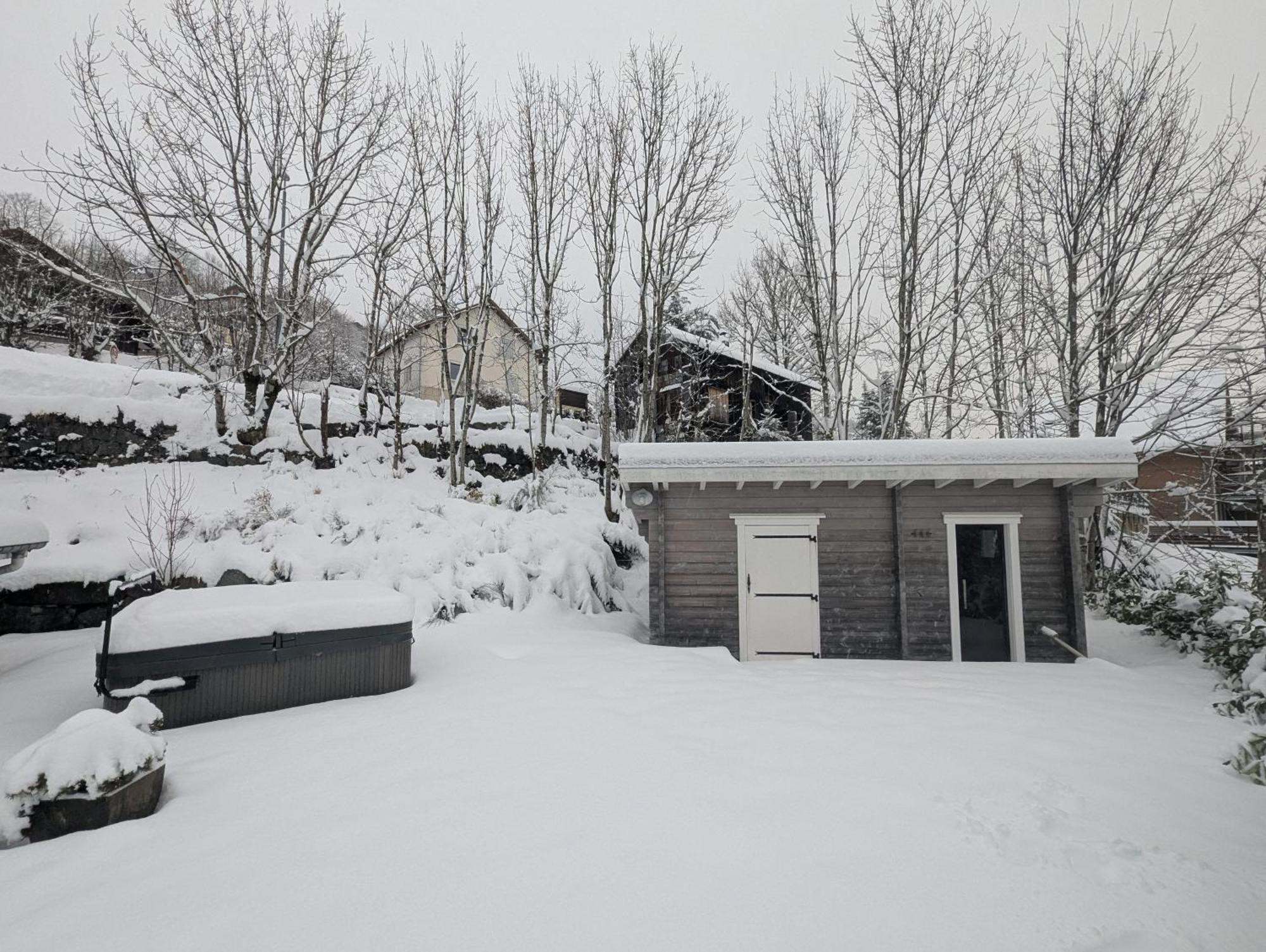 Chalet Sauna Jacuzzi 6 Personnes ラ・ブレス エクステリア 写真
